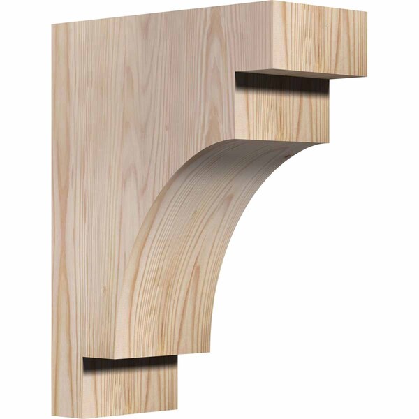 Ekena Millwork Mediterranean Smooth Corbel, Douglas Fir, 5 1/2"W x 12"D x 16"H COR06X12X16MED00SDF - main